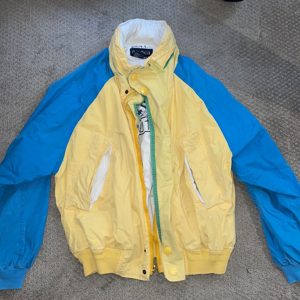 VINTAGE 80s Nautica Sailing Jacket (with a great story to it!)